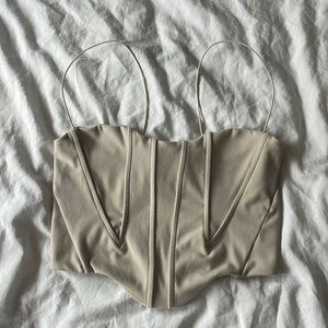 Joah Brown Corset Top